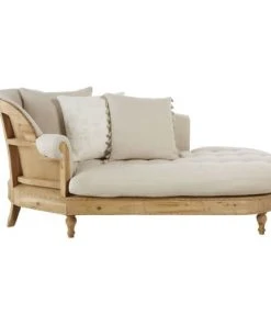 Maisons Du Monde Méridiennes Méridienne En Lin, Jute Et Pin Recyclé