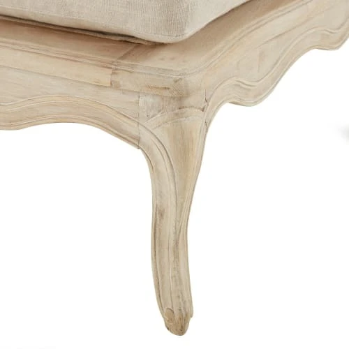 Maisons Du Monde Méridiennes Méridienne En Rotin Et Lin Gris Clair 8 Maisons Du Monde Méridiennes Méridienne En Rotin Et Lin Gris Clair – Image 6