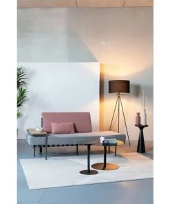 Zuiver Méridiennes Méridienne En Tissu Gris Et Rose -Magasin Méridiennes meridienne en tissu gris et rose 1