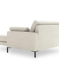 Micadoni Home Méridiennes Méridienne En Tissu Structuré Beige Clair -Magasin Méridiennes meridienne en tissu structure beige clair 12