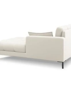 Micadoni Home Méridiennes Méridienne En Tissu Structuré Beige Clair -Magasin Méridiennes meridienne en tissu structure beige clair 16