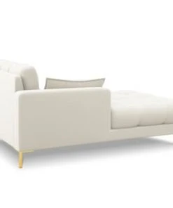 Micadoni Home Méridiennes Méridienne En Tissu Structuré Beige Clair -Magasin Méridiennes meridienne en tissu structure beige clair 28