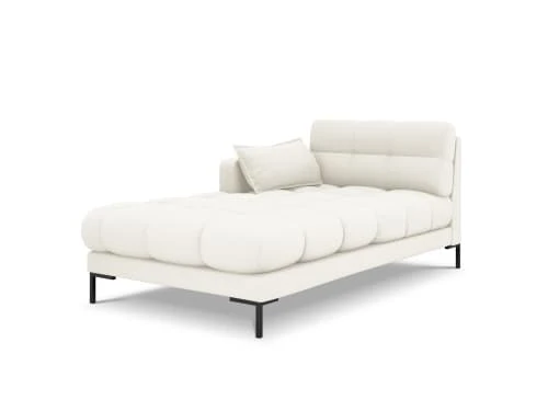 Micadoni Home Méridiennes Méridienne En Tissu Structuré Beige Clair 3 Micadoni Home Méridiennes Méridienne En Tissu Structuré Beige Clair