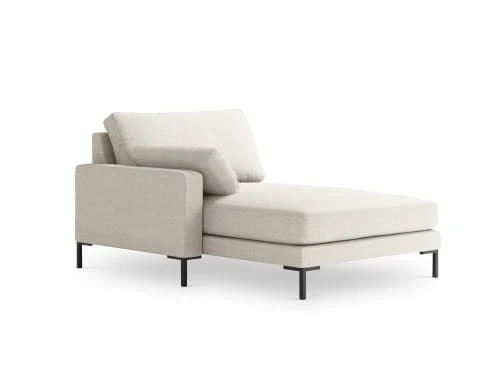 Micadoni Home Méridiennes Méridienne En Tissu Structuré Beige Clair 5 Micadoni Home Méridiennes Méridienne En Tissu Structuré Beige Clair – Image 3