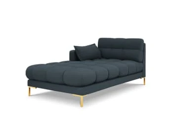 Micadoni Home Méridiennes Méridienne En Tissu Structuré Bleu Clair 8 Micadoni Home Méridiennes Méridienne En Tissu Structuré Bleu Clair – Image 6