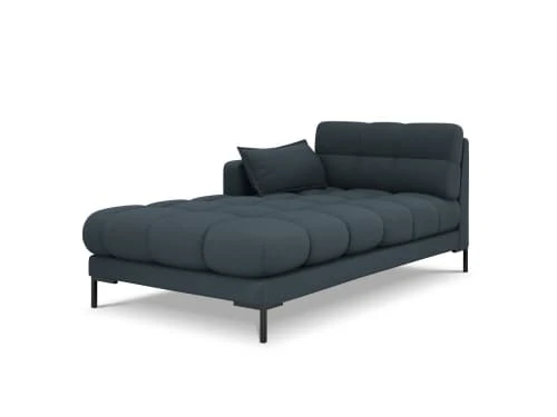 Micadoni Home Méridiennes Méridienne En Tissu Structuré Bleu 3 Micadoni Home Méridiennes Méridienne En Tissu Structuré Bleu