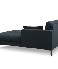 Micadoni Home Méridiennes Méridienne En Tissu Structuré Bleu 10 Micadoni Home Méridiennes Méridienne En Tissu Structuré Bleu -Magasin Méridiennes meridienne en tissu structure bleu 2