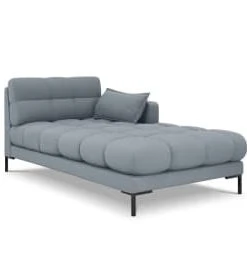 Micadoni Home Méridiennes Méridienne En Tissu Structuré Bleu 12 Micadoni Home Méridiennes Méridienne En Tissu Structuré Bleu -Magasin Méridiennes meridienne en tissu structure bleu clair 10