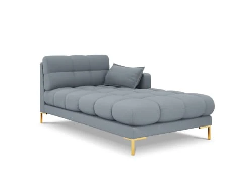 Micadoni Home Méridiennes Méridienne En Tissu Structuré Bleu Clair 3 Micadoni Home Méridiennes Méridienne En Tissu Structuré Bleu Clair