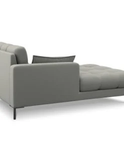 Micadoni Home Méridiennes Méridienne En Tissu Structuré Gris Clair -Magasin Méridiennes meridienne en tissu structure gris clair 24