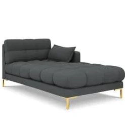 Micadoni Home Méridiennes Méridienne En Tissu Structuré Gris Clair -Magasin Méridiennes meridienne en tissu structure gris fonce 16