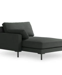 Micadoni Home Méridiennes Méridienne En Tissu Structuré Gris Foncé 10 Micadoni Home Méridiennes Méridienne En Tissu Structuré Gris Foncé -Magasin Méridiennes meridienne en tissu structure gris fonce 3