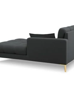 Micadoni Home Méridiennes Méridienne En Tissu Structuré Gris Foncé 10 Micadoni Home Méridiennes Méridienne En Tissu Structuré Gris Foncé -Magasin Méridiennes meridienne en tissu structure gris fonce 7