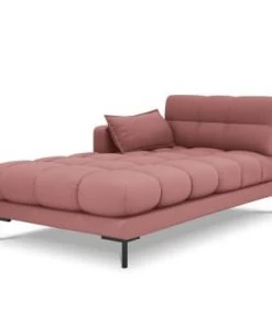 Micadoni Home Méridiennes Méridienne En Tissu Structuré Rose