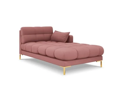 Micadoni Home Méridiennes Méridienne En Tissu Structuré Rose 3 Micadoni Home Méridiennes Méridienne En Tissu Structuré Rose