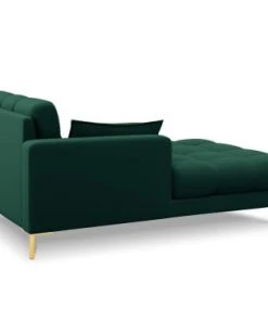 Micadoni Home Méridiennes Méridienne En Tissu Structuré Vert -Magasin Méridiennes meridienne en tissu structure vert 14