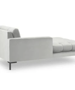 Micadoni Home Méridiennes Méridienne En Velours Argent -Magasin Méridiennes meridienne en velours argent 25