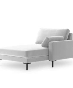 Micadoni Home Méridiennes Méridienne En Velours Argent 10 Micadoni Home Méridiennes Méridienne En Velours Argent -Magasin Méridiennes meridienne en velours argent 6