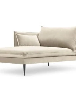 Micadoni Home Méridiennes Méridienne En Velours Beige