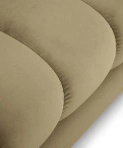 Micadoni Home Méridiennes Méridienne En Velours Beige -Magasin Méridiennes meridienne en velours beige 79