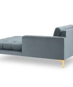 Micadoni Home Méridiennes Méridienne En Velours Bleu Clair 10 Micadoni Home Méridiennes Méridienne En Velours Bleu Clair -Magasin Méridiennes meridienne en velours bleu clair 25