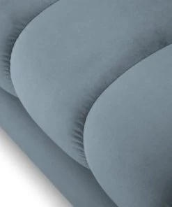 Micadoni Home Méridiennes Méridienne En Velours Bleu Clair 11 Micadoni Home Méridiennes Méridienne En Velours Bleu Clair -Magasin Méridiennes meridienne en velours bleu clair 26