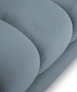 Micadoni Home Méridiennes Méridienne En Velours Bleu Clair 11 Micadoni Home Méridiennes Méridienne En Velours Bleu Clair -Magasin Méridiennes meridienne en velours bleu clair 41