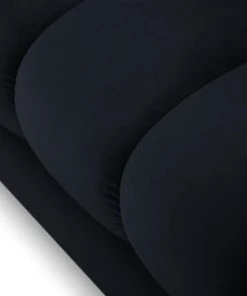 Micadoni Home Méridiennes Méridienne En Velours Bleu Foncé -Magasin Méridiennes meridienne en velours bleu fonce 11