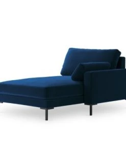 Micadoni Home Méridiennes Méridienne En Velours Bleu Roi 10 Micadoni Home Méridiennes Méridienne En Velours Bleu Roi -Magasin Méridiennes meridienne en velours bleu roi 10