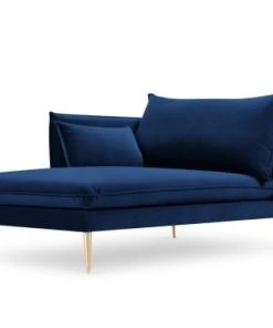 Micadoni Home Méridiennes Méridienne En Velours Bleu Roi