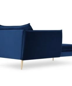 Micadoni Home Méridiennes Méridienne En Velours Bleu Roi -Magasin Méridiennes meridienne en velours bleu roi 29