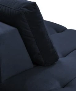 Micadoni Home Méridiennes Méridienne En Velours Bleu Roi -Magasin Méridiennes meridienne en velours bleu roi 39