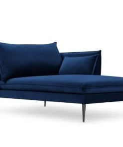 Micadoni Home Méridiennes Méridienne En Velours Bleu Roi