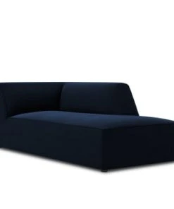 Micadoni Home Méridiennes Méridienne En Velours Bleu Roi -Magasin Méridiennes meridienne en velours bleu roi 63