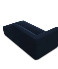 Micadoni Home Méridiennes Méridienne En Velours Bleu Roi -Magasin Méridiennes meridienne en velours bleu roi 64