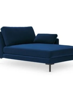 Micadoni Home Méridiennes Méridienne En Velours Bleu Roi