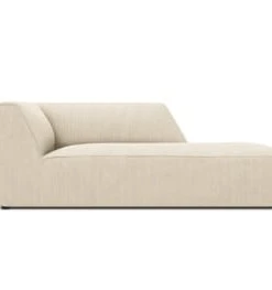 Micadoni Home Méridiennes Méridienne En Velours Côtelé Gris Clair -Magasin Méridiennes meridienne en velours cotele beige clair 12