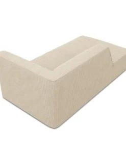 Micadoni Home Méridiennes Méridienne En Velours Côtelé Beige Clair 11 Micadoni Home Méridiennes Méridienne En Velours Côtelé Beige Clair -Magasin Méridiennes meridienne en velours cotele beige clair 3