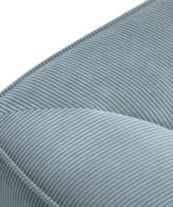 Micadoni Home Méridiennes Méridienne En Velours Côtelé Bleu Clair 9 Micadoni Home Méridiennes Méridienne En Velours Côtelé Bleu Clair -Magasin Méridiennes meridienne en velours cotele bleu clair 4