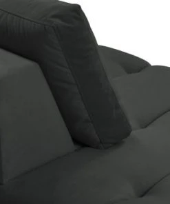 Micadoni Home Méridiennes Méridienne En Velours Gris Foncé -Magasin Méridiennes meridienne en velours gris fonce 25