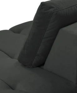 Micadoni Home Méridiennes Méridienne En Velours Gris Foncé -Magasin Méridiennes meridienne en velours gris fonce 35