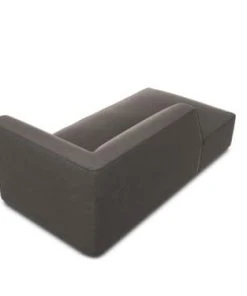 Micadoni Home Méridiennes Méridienne En Velours Gris Foncé -Magasin Méridiennes meridienne en velours gris fonce 42