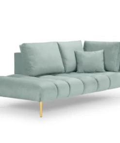 Micadoni Home Méridiennes Méridienne En Velours Menthe