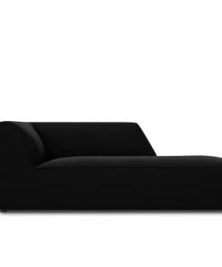 Micadoni Home Méridiennes Méridienne En Velours Noir