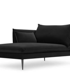 Micadoni Home Méridiennes Méridienne En Velours Noir