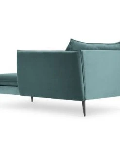 Micadoni Home Méridiennes Méridienne En Velours Pétrole 10 Micadoni Home Méridiennes Méridienne En Velours Pétrole -Magasin Méridiennes meridienne en velours petrole 2