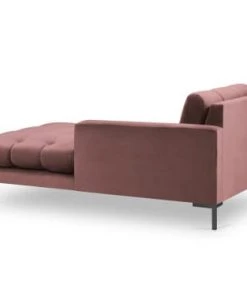 Micadoni Home Méridiennes Méridienne En Velours Rose 10 Micadoni Home Méridiennes Méridienne En Velours Rose -Magasin Méridiennes meridienne en velours rose 30