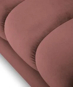 Micadoni Home Méridiennes Méridienne En Velours Rose 11 Micadoni Home Méridiennes Méridienne En Velours Rose -Magasin Méridiennes meridienne en velours rose 31