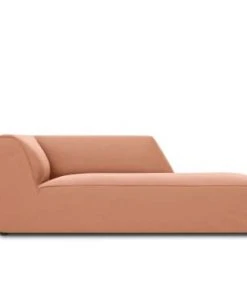 Micadoni Home Méridiennes Méridienne En Velours Rose