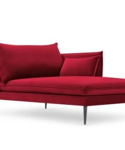 Micadoni Home Méridiennes Méridienne En Velours Rouge